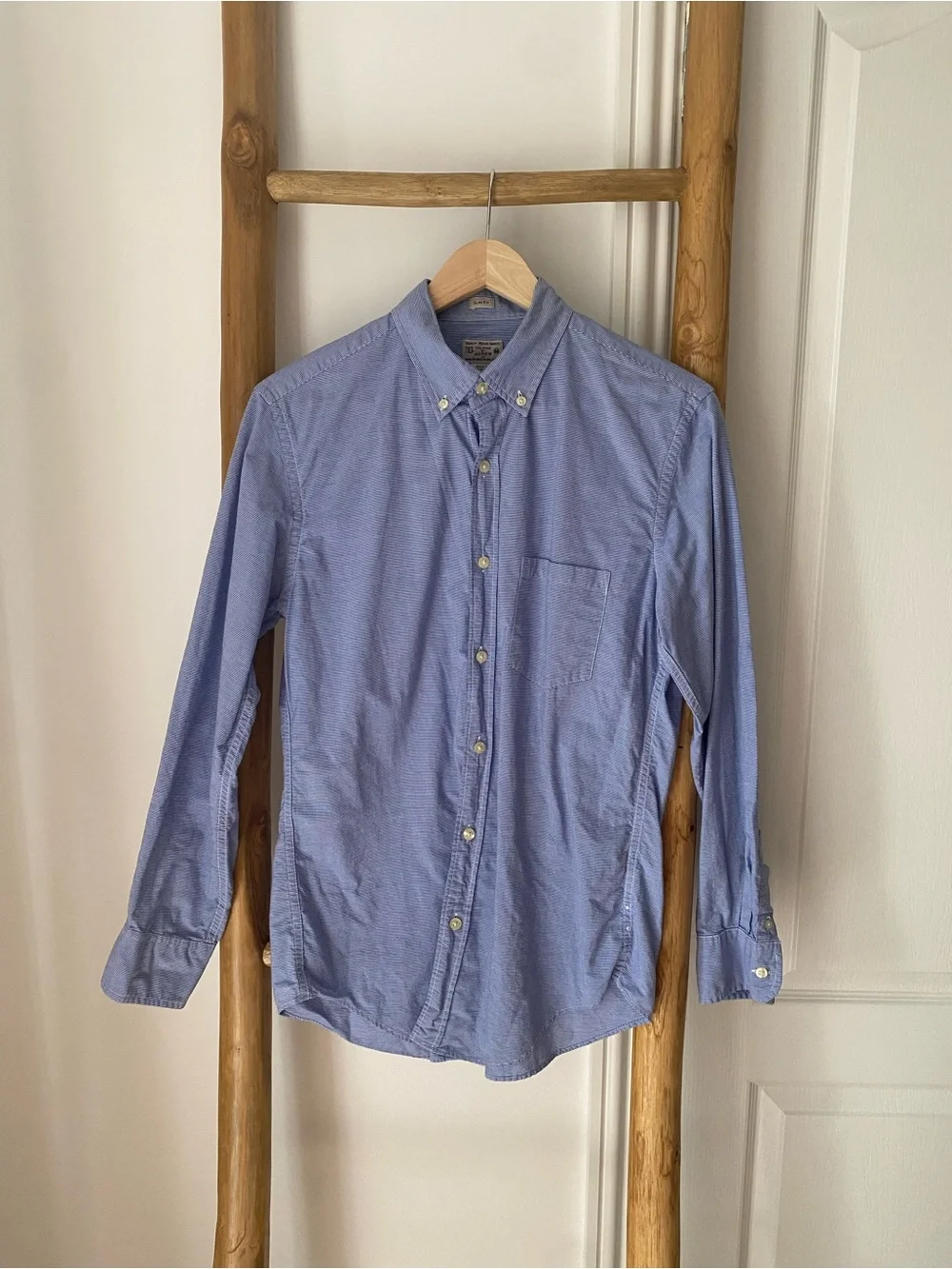 J.Crew Slim-Fit Long Sleeve Button Down Oxford Shirt Medium 100% Cotton Preppy